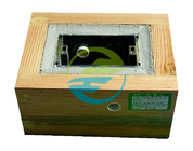 IEC60669 Peralatan Uji Uji Peningkatan Suhu Kayu Kotak Tersembunyi Kotak Pemasangan Flush Soket Rumah Tangga