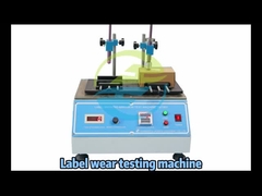 IEC Alat Uji Label Penandaan Peralatan Uji Abrasi Operasi manual