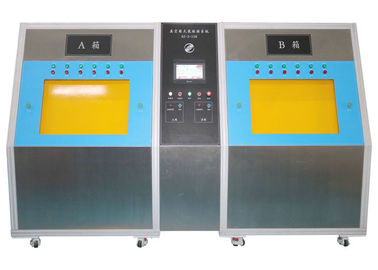 Harga yang pantas Dua Vacuum Chamber Helium Leak Test System untuk Filter Kering Otomotif Kurang dari 1.5g / tahun on line