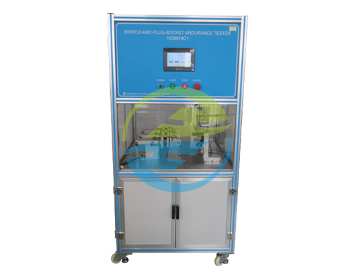 Harga yang pantas PLC Control 3 Stasions Switch Plug Socket Endurance Tester untuk Plug Socket Tester on line