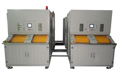 Harga yang pantas Empat Vacuum Chambers Helium Leak Testing Equipment Untuk Katup Empat Arah Kecil on line