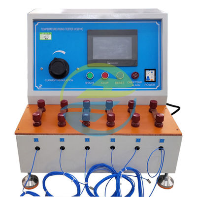 Harga yang pantas 6-Stasiun Penguji Peningkatan Suhu Sesuai dengan IEC 60898-1 Tegangan Uji Standar < 12V on line