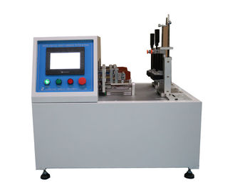 Harga yang pantas IEC60884 Switch Dan Pasang Socket Tester 2 Stasiun Linear 7 Inch Layar Sentuh IEC60669-1 Secara Independen Mengontrol on line