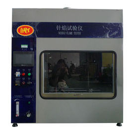 Harga yang pantas Alat Uji IEC Needle Flame Automated Need IEC60695-11-5 Flammability Tester on line