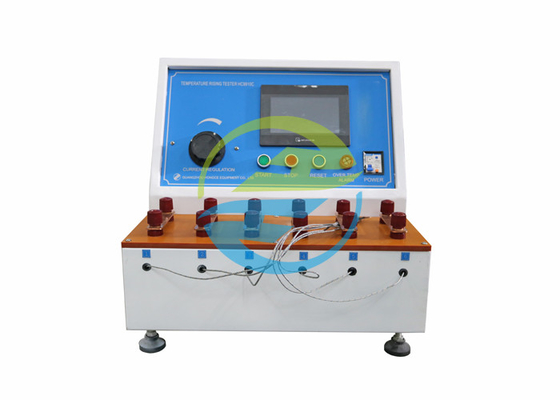Harga yang pantas IEC60884-1 Plug Socket Tester Temperatur Naik Tester 0-125A Pengujian Saat Ini on line