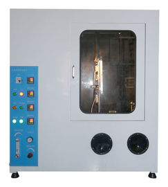 Harga yang pantas Uji Horisontal / Vertikal Burning Chamber Spray Tank, Pemegang Spesimen 180 × 560mm on line