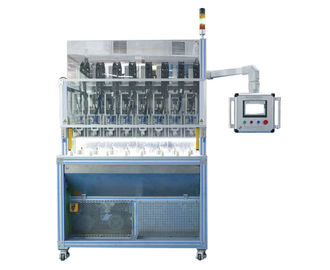 Harga yang pantas Peralatan Uji Kebocoran Helium yang Aman / Mesin Pengujian Kartrid In-line Sistem Uji Vakum Otomatis on line