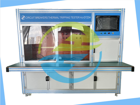 Peralatan pengujian IEC stainless steel pemutus sirkuit peralatan pengujian karakteristik pemicu