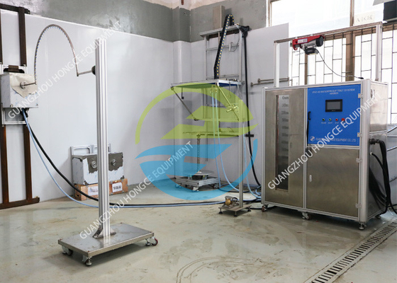 Peralatan pengujian IP IEC 60529 IP1X IP6X Dan IPX1-IPX9 Uji tahan air