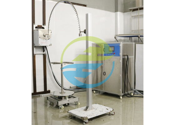 Harga yang pantas Perangkat pengujian IP PLC Open Type Spraying And Splashing Test Untuk IPX3 / IPX4 on line