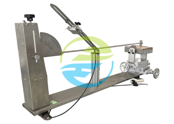 Harga yang pantas IEC 60884-1 Peralatan Pengujian Dampak Perangkat Uji Palu Pendulum Dengan Multi Height Of Fall on line