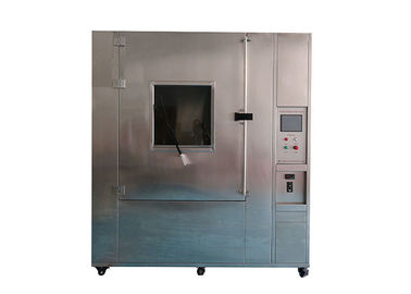 Harga yang pantas 100 ~ 150MM Jet Distance Ingress Protection Test Equipment / IPX9K High Pressure Fan Spray Test Chamber on line
