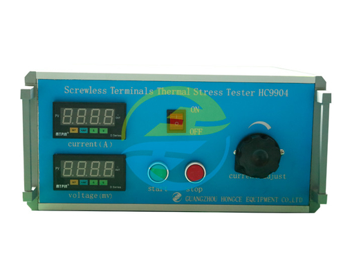 Harga yang pantas IEC60884-1 Pengaturan tanpa langkah arus beban 192 siklus Penguji soket colokan terminal tanpa sekrup on line