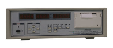 Harga yang pantas IEC60335-1 klausul 11 ​​Hot Windind Temperature Tester Double Channel 0.1 ~ 20 ~ 200 ~ 2000Ω Waktu Respons ＜ 30s on line
