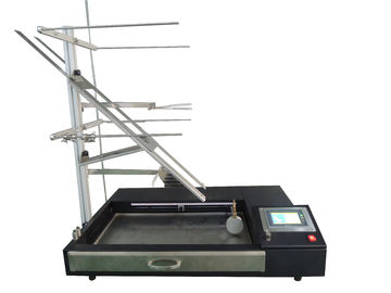 Harga yang pantas EN71-2-2003 Pengujian Pembakaran Kompak Tester Mainan Flame Pengujian PLC on line