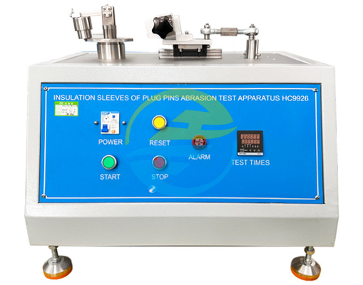 HC9926 Plug Insulation Sheath Abrasion Tester Peralatan Uji IEC 999,999 Siklus 4N Tekanan Presisi Smart Home Appliance Safety Guard