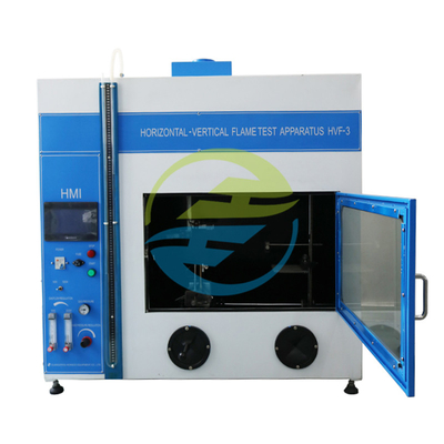 Harga yang pantas Penguji pembakaran horizontal dan vertikal 0.1MPa Tekanan gas 50W/500W Daya ganda IEC 60695 sesuai on line