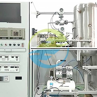 Harga yang pantas Mesin pengujian pompa Otomatis Clamping 80m3/h Kapasitas EV Water Ring Vacuum Pump Test Bench on line