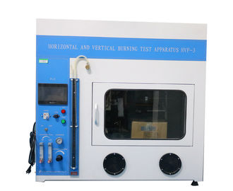 Harga yang pantas Peralatan Uji Api Horisontal / Vertikal Kontrol PLC 7 Inch Layar Sentuh Operasi Warna on line