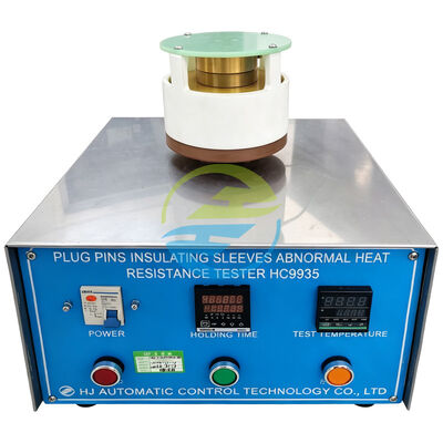 Harga yang pantas IEC 60884 Alat Uji Tahan Panas Abnormal Lengan Isolasi Pin Steker untuk Pengujian Kepatuhan Soket Steker on line
