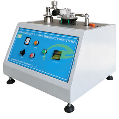 Plug Insulation Sheath Abrasion Tester untuk IEC 60884 Compliance Testing