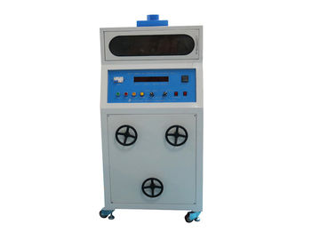 Harga yang pantas IEC60950 Alat Uji Mudah Terbakar / Operasi Pengapian Tombol Penguji Arus Berat Dengan Ventilasi Asap on line