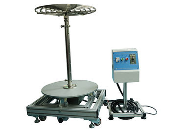 Harga yang pantas Tiltable Rotating 600mm Stage Ingress Protection Alat Uji Dengan Kotak Kontrol Independen 150KG Tinggi Disesuaikan on line