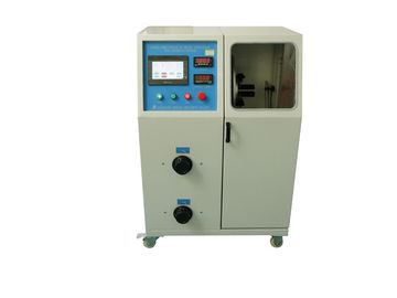 Harga yang pantas IEC60745 Alat Listrik Kabel Suplai Tester Meregangkan Kontrol PLC 4KW Dengan Keselamatan Cage Tester on line