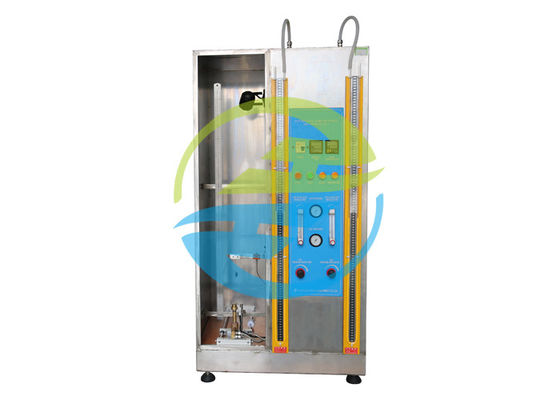 Harga yang pantas IEC60332-1 Peralatan Uji Mudah Terbakar Untuk Kawat Berinsulasi Tunggal atau Kemiringan Pembakar Kabel 45 ° on line