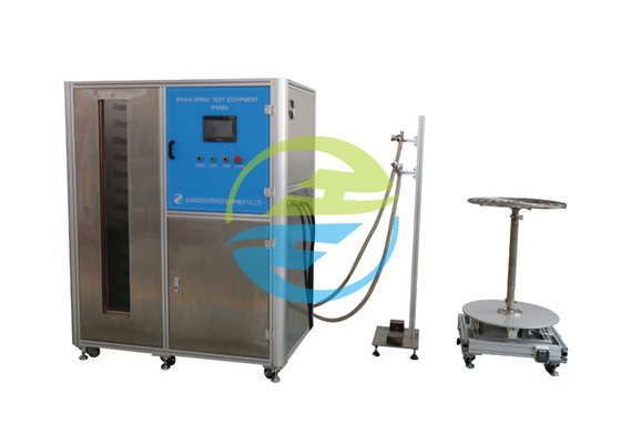 IEC 60529 IPX5-6 Alat Uji Semprot Dengan Tangki 6.3mm Dan 12.5mm Nozzle 500L