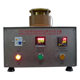 Harga yang pantas Isolasi Socket Plug Sleeves Abnormal Heating Resistance Tester Dengan 20 MM Brass Fixture on line