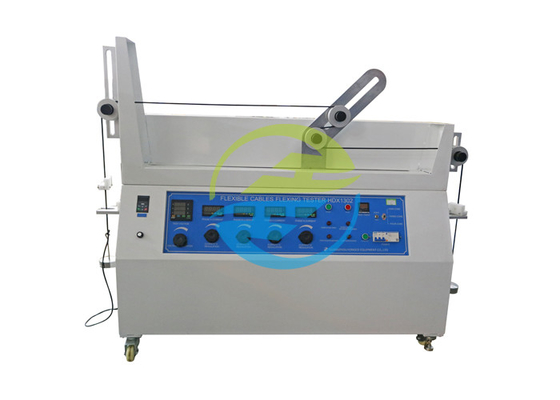 Harga yang pantas Uji Stroke 1000m Peralatan Pengujian Kabel Fleksibel Pemuatan Tegangan 0-400V on line